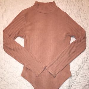 Mock neck bodysuit from Boohoo